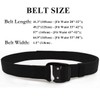 WYuZe Mens Tactical Belt Military Elastic Stretch Duty Riggers Belt