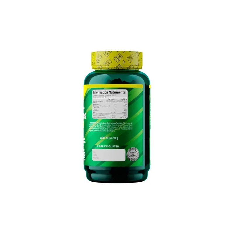 Nutrioso Probióticos Vitamina Niños 100 Gomitas Sabor Manzana