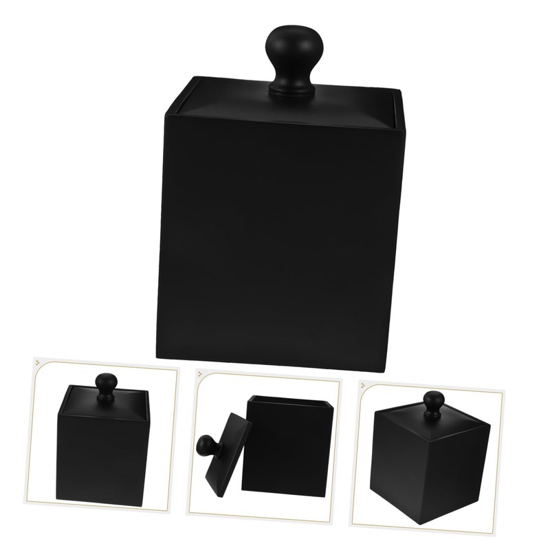 WOONEKY Home Daily Use Cotton Swabs Storage Box Australian Cotton
