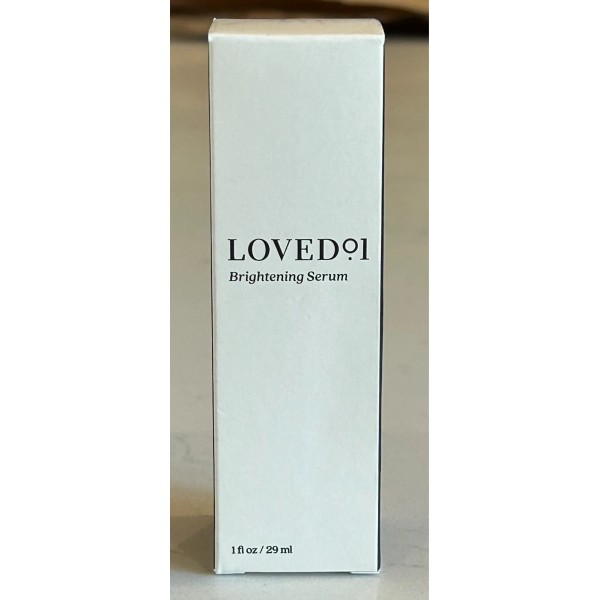 Loved01 Brightening Serum Anti-Aging Enhances Skin Tone & Texture 1oz/29mL
