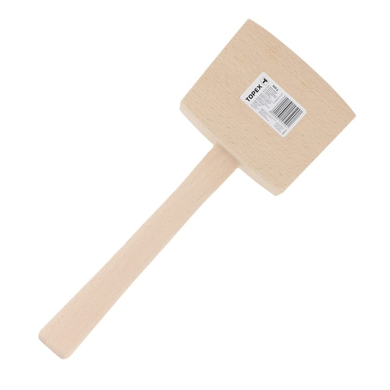 Holzhammer Werkzeug, Klüpfel, Buchenholz Schreinerklüpfel, Holzklüpfel, Topex, Hammer 500 gramm,