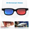 SUPVOX 10 Pcs 3D Ultra-Light Glasses: Anti-Polarization Design 3D Viewing