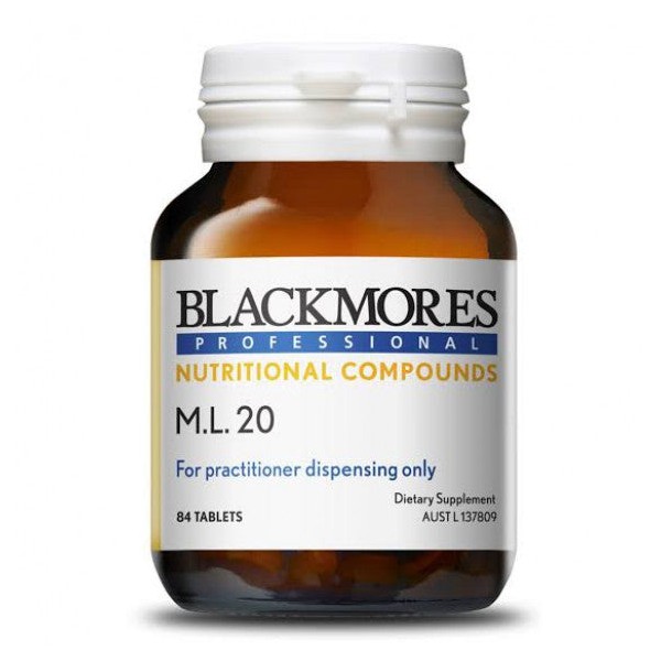 Blackmores Professional Nutritional Compounds M.L.20 84 Tablets