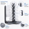 Suction Cup Glass Cleaning Brush for Kitchen Sinks – Hands-Free