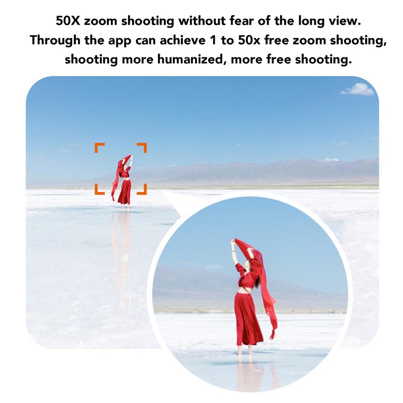 4K HD Dual Camera Quadcopter with 50x Zoom, Obstacle Avoidance,