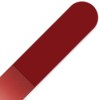 Full Colour Large Glass Nail File with Velvet Bag, Real