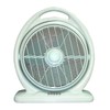 SPT Sunpentown SF-1414A: Box Fan, Light Olive Green, 18.5 x