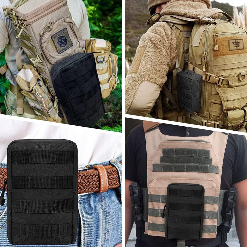 Molle Accessories Kit for Tactical Backpacks-32 Pcs