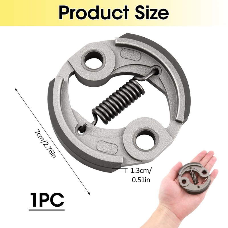 Clutch Assembly Aluminium Compatible with Kawasaki TD33 TD40 TD48 TH34