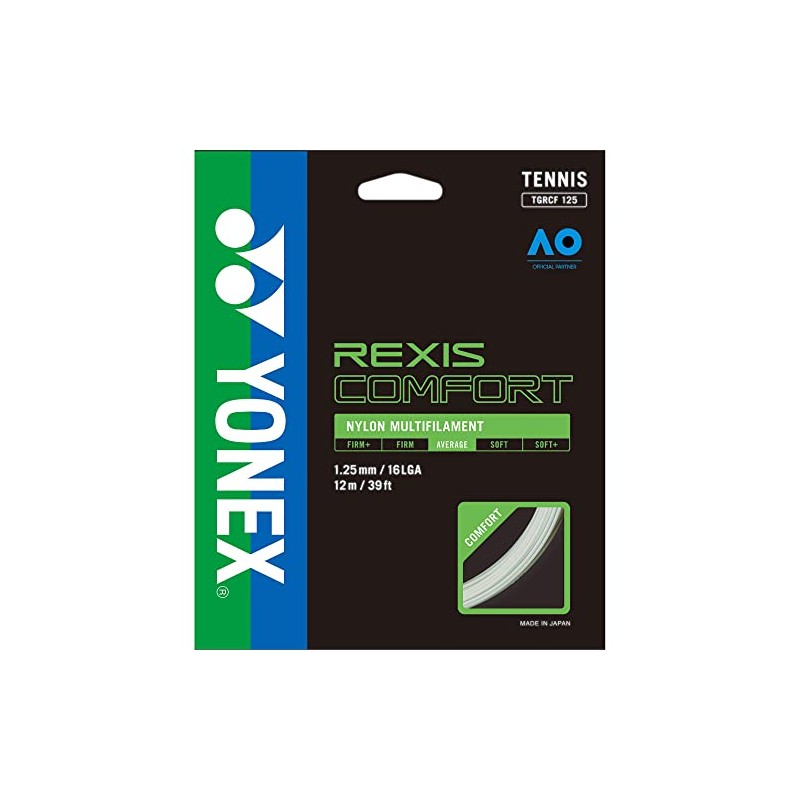 YONEX Rexis Comfort 130 Tennis String (4 Sets)