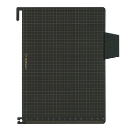 Rolburn 500532 Memo/Diary with Pocket, Underlayment for A5 Size, Black