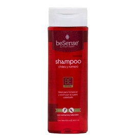 Shampoo de Chiles y Romero 400ml - Fortalece y estimula el cuero cabelludo                                                                            