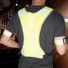 MaximalPower Reflective Vest for Walking at Night - Adjustable Reflective