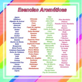 Esencia Aromatica 30 Ml Para Aromaterapia Difusor Jabón Vela                                                                                          