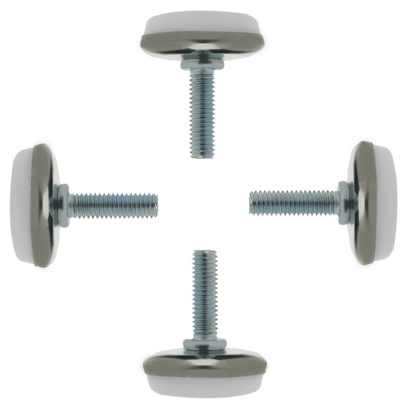 sourcingmap M6 x 20 x 30 Screw on Furniture Glide