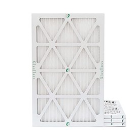 Glasfloss ZL 14x30x1 MERV 13 (FPR 10) Air Filters for AC and Furnace. 4 PACK. Actual Size: 13-5/8 x 29-5/8 x 7/8