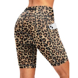 Bikewa Women's 4D Padded Bike Shorts Cycling Riding Road Biking Bicycle Cycle Shorts for Women Zipper Pockets