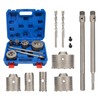 RENYU 9PCS Concrete Hole Saw Kit with SDS Plus &