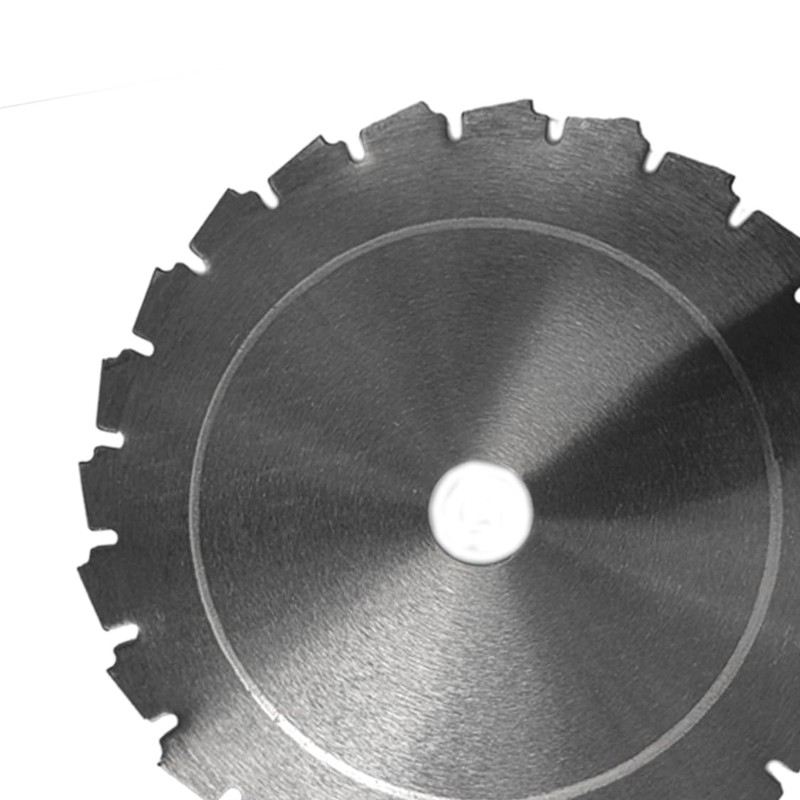 3-Pack 8"-24T Chisel Tooth Blades for Brush Cutter, Trimmer, Weed