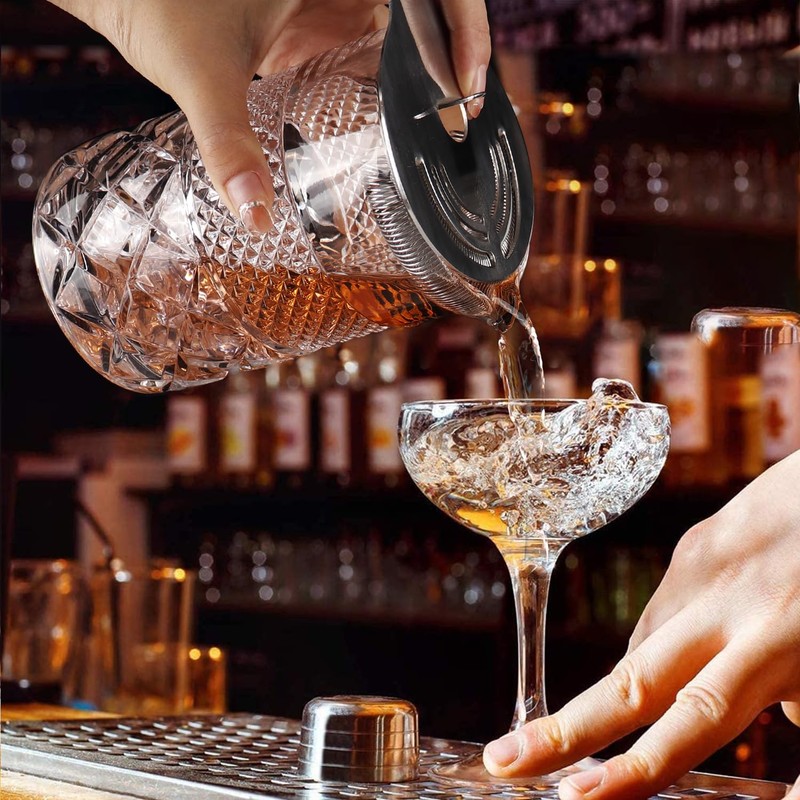 Cocktail Mixing Glass - Premium 22oz - Solid, Stable, Sturdy