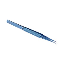jojofuny Titanium Alloy Curved Tip Tweezers Precision Tweezers for Electronics Jewelry and Craft Projects