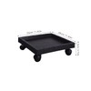 Cabilock Square Plant Stand Plant Saucer Tray with Wheels Pot