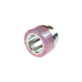 Armerah Abstract 810RL Ringless Drip Tip RDA eCig Tanks Short/Wide Resin/Steel Single Pink