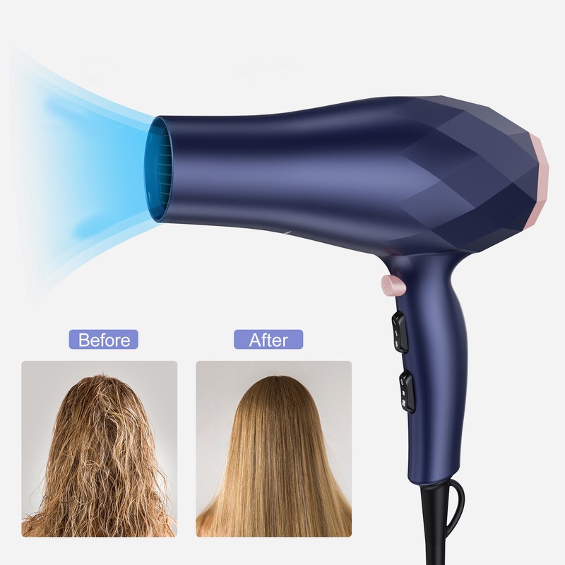 Pretfy Professional Hair Dryer Blow Dryer 2 Speed and 3