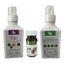 Fórmula 07, 12 Herbal Y Hongo Shitake Régimen Lth Blen
