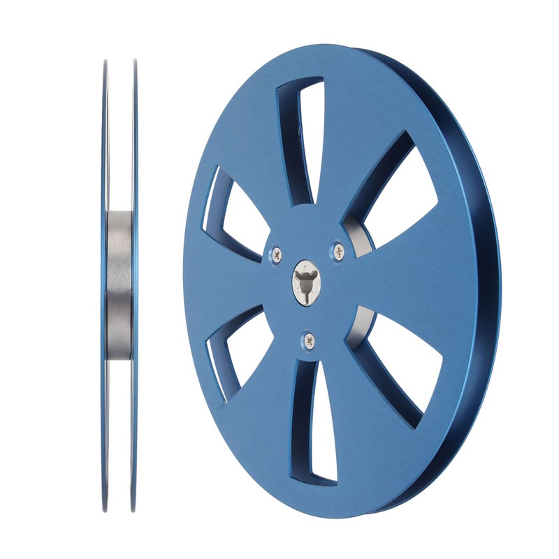 1/4 7 Inch Empty Reel 6 Hole Aluminum Alloy Open
