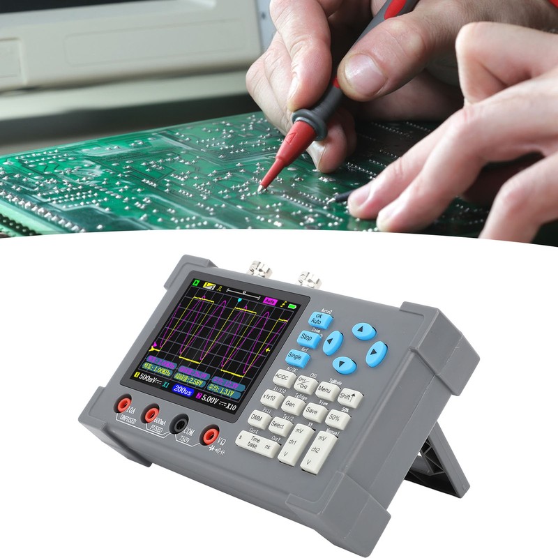Digital Multimeter 2 Channels 120Mhz Bandwidth 250MSa/s Sampling Rate 500M