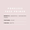 e.l.f. Poreless Face Primer, Skin-Smoothing Matte Makeup Base, Minimizes Pores