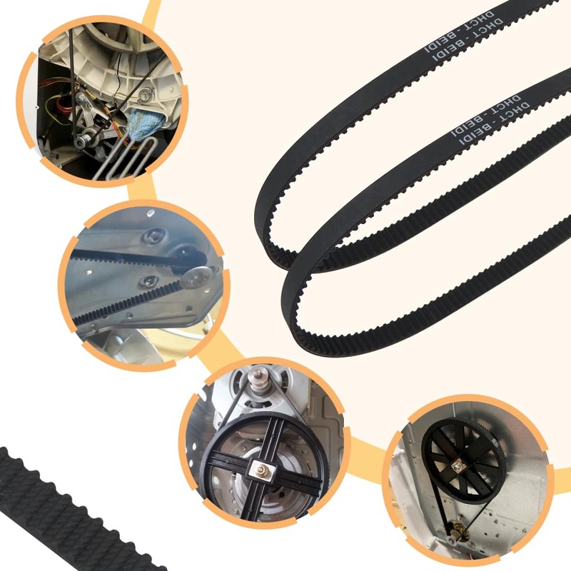 LINGSEE 2PC 5891 5891-33 Bread Machine Drive Belt for sunbeam