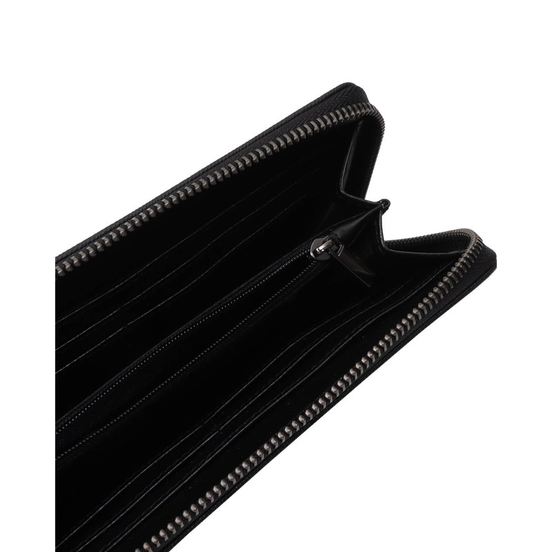 Gotcha 251G8200 Logo Embroidered Long Wallet, Black