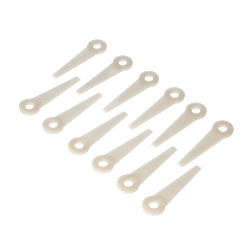 Pack of 24 Plastic Cutting Blades, Plastic Grass Trimmer Blades