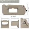 NHILES Driver & Passenger Side Sun Visor Fits for Nissan