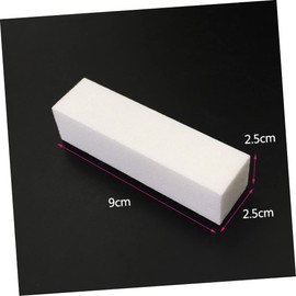 Healvian 20pcs Glitter Nail Manicure Sanding Blocks Fine Grit Nail Files for Home Salon Use