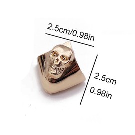 CINMAUNG Metal Shoes Pointed Protector Durable Shoes Tips Cap High Heel Pump Toe Head Cap Cover Repair Decoration Shoes Protection,Silver,Style 4