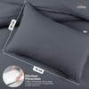 LYMA Bedding Pillow Cases 2 Pack, Ultra Soft Breathable Housewife