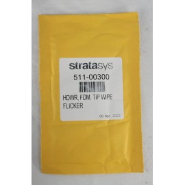 Stratasys 511-00300 Tip Wipe Flicker Metal or Metal with Silicone Lot of 8 NEW