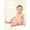 Baby Boys Girls Cotton Sleeveless Romper Jumpsuit Newborn Soft Solid