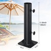 Umbrella Stand Tube Outdoor - 0.68-1.81” Stainless Steel Umbrella Tube