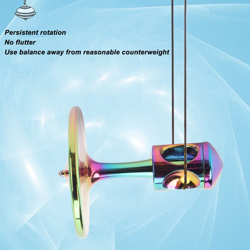 Self Balancing Gyroscope Metal Educational Decompression Anti Gravity Rotation Gyroscope
