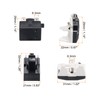 MECCANIXITY Refrigerators PTC Starter Relay 3 Pin 4.7 Ohm Overload