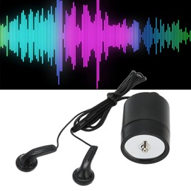 Amplificador de Sonido, Micrófono Mejorado a Través de la Pared, Dispositivo de Escucha Auditiva de Audio, Amplificador Detector de Escucha de Voz de Alta Resistencia para Fugas