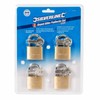 Silverline 675152 Brass Padlock Keyed Alike 4pk 40 mm