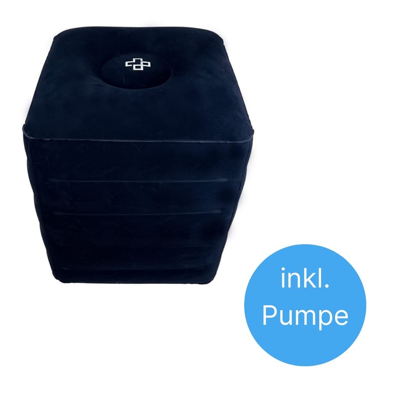 ATC Handels GmbH Relaxation Cube, Step Positioning Cube, Inflatable Including