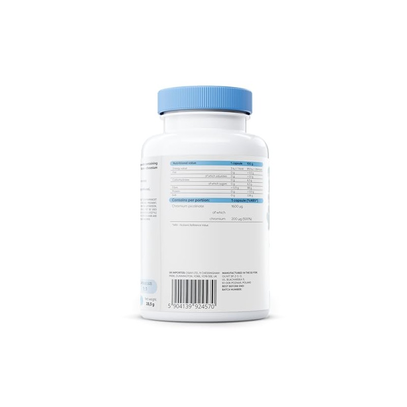 Osavi Chromium, 200mcg - 90 Vegan caps
