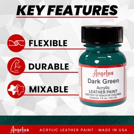 Angelus Leder Farbe 1 Oz Dark Green