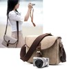 Camera Bag Wax Oil Leather Retro Easy Carrying Wear Resistance